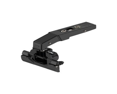 Blum CLIP top BLUMOTION Blind Corner Hinge 95° - in Onyx Black (Inset Application)