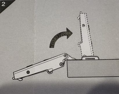 Blum Opening Angle Limiter For 110 Degree Blumotion Hinge 70T35 - Image 3