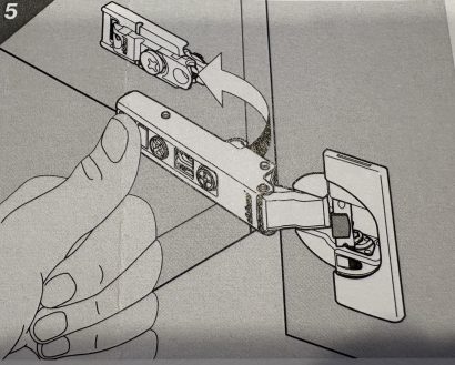 Blum Opening Angle Limiter For 110 Degree Blumotion Hinge 70T35 - Image 6
